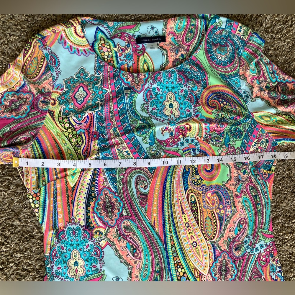 Tommy Hilfiger Colorful Paisley Dress - Picture 4 of 8